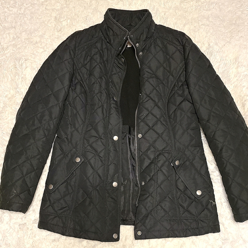 Bass down puffer peacoat